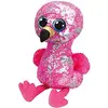 Image de Ty - Flippables - Peluche à Sequins Brillante Pinky le Flamant Rose, TY36763, Rose / Bleu, 40 cm