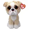 Image de Ty Beanie Boos - Pooch Le Chien avec de Grands Yeux Orange et Paillettes, la Peluche aux Grands Yeux Scintillants - 15 cm - T37371