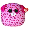 Image de Ty - Squish a Boos - Coussin Tickle le Chien 40 cm - Rose, TY39208