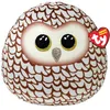 Image de Ty Whoolie Owl Squish a Boo 25,4 cm   Beanies à presser pour enfants, bébé   Peluche douce à collectionner