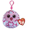 Image de Ty Toys Pinky Owl Squishy Bonnet Clip
