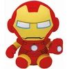 Image de TY - Marvel Beanie Babies - Peluche Iron Man 15 cm - TY41190 - Rouge, Jaune - Dès 3 Ans