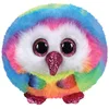 Image de Ty Uk- Owen Owl Puffies Peluches, 2005121, Multicolore, 7cm