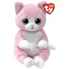 Image de TY Lillibelle Cat Beanie Bellies Medium 24 cm   Bonnet à écraser pour bébé   Peluche Douce à Collectionner
