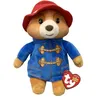 Image de TY Paddington Bear Bear Beanie Boos Medium | Beanie Baby Soft Plush Toy | Collectible Cuddly Stuffed Teddy