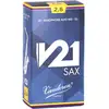 Image de Vandoren V21 boîte de 10 anches pour saxophone alto, force 2,5