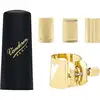 Image de Vandoren LC090P Optimum V-16 ligature en caoutchouc dur doré pour saxophone baryton