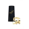 Image de Vandoren LC58DP Ligature M/O Saxophone Tenor Doré+Cb Plastique