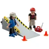 Image de Playmobil - 4415 - Les Sportifs - 2 jeunes en rollers / Tremplin