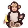 Image de Amscan - Costume enfant petit singe coquin, déguisement bébé, Carnaval, Fête à thème, Multicore