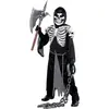 Image de amscan - Teen Ghoulish Krypt Keeper Costume-Age 12-14 Years-1 Pc DEGUISEMENT, 999479, Noir