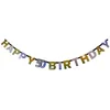 Image de amscan Bannière de Lettres 50 Sparkling Celebration Feuille d'or 213 x 16,2 cm