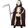 Image de amscan Déguisement Enfant Garçon La Mort en Squelette Faucheuse Halloween