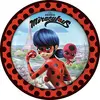 Image de Amscan Pappteller Miraculous 8er Pack