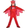 Image de Déguisement Bibou Pyjamasques Enfant - Rouge - 7-8 Ans (122-128 cm)