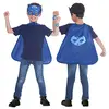 Image de Amscan 9903736 PJ Catboy Ensemble masque et cape Bleu