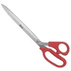 Image de Clauss 18190 Ciseau, angulaire, ciseau tapissier, 29,3 cm, rouge