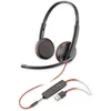 Image de POLY Blackwire 3225 Auricolare Cablato A Padiglione Ufficio USB tipo A Nero