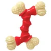 Image de Nylabone os à ronger et jouet dentaire pour les mâcheurs agressifs, os à double extrémité, saveur bacon - XL - Convient aux tout grande chiens pesant 23 kilos et plus