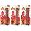 Image de Nylabone Power Chew Textured Beef Jerky Flavored Large Dog Chew Toy - 3 Pack