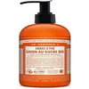 Image de Savon Liquide au Sucre Bio Arbre à thé flacon-pompe Dr Bronner's 355 ml