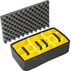 Image de PELI 1515 Kit de séparateurs rembourrés, Accessoire de la Valise Protector Originale, Compatible 1510, Couleur : Noir/Jaune