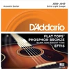 Image de EFT15 Flat Tops Phosphor Bronze Extra Light 10-47