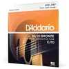 Image de D'Addario EJ10 Cordes Guitare Acoustique 80/20 Bronze Extra Light 10-47