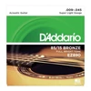 Image de D'Addario EZ890 Bronze 85/15 Super Light 09/45