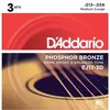 Image de EJ17-3D Pack de 3 Phosphor Bronze Medium 13-56
