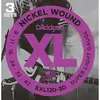 Image de EXL120-3d Nickel Wound Super Light 9-42 Pack de 3