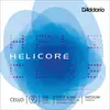 Image de 4/4 Helicore Corde Re Medium/file Titane