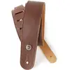 Image de D'Addario 20GL01 sangle guitare en cuir Slim Garment (marron)