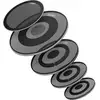 Image de Evans dB One Rock Pack set de peaux maillées silencieuses (10" T, 12" T, 16" TB, 14" CC, 22" GC)