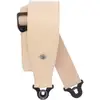 Image de D'Addario 30BAL01 Comfort Leather Auto Lock Guitar Strap Tan sangle de guitare