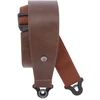 Image de D'Addario 30BAL02 Comfort Leather Auto Lock Guitar Strap 3" Brown