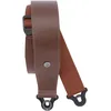 Image de Sangle Guitare Cuir D'Addario Auto Lock 2.5" Marron