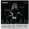 Image de D'Addario Kaplan Vivo KV310 4/4 Heavy jeu de cordes pour violon