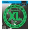 Image de D'Addario EXL220-5 Nickel Wound 5-St Bass Super Light 40/125 Long Scale