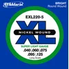 Image de EXL220-5 Nickel Wound Long Scale Super Light 5C 40-125