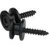 Image de Solid Brass End Pins - Black (pair)