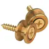 Image de Solid Brass End Pins - Brass (pair)