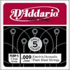 Image de PL009-5 Plain Steel 09 5-Pack