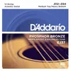 Image de D'Addario EJ37 Phosphor Bronze 12-String Medium Top/Heavy Bottom 12/54