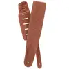 Image de D'Addario 25PRF05 sangle guitare 'vented leather' honey suède apache
