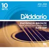 Image de D'Addario EJ16-10P 10 jeux de cordes pour guitare acoustique