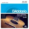 Image de D'Addario EJ40 Silk & Steel Folk 11/47