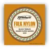 Image de D'Addario EJ32 Folk Nylon Ball End Silver Wound/Black