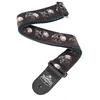 Image de D'Addario Sangle de guitare Collection Alchemy Gothic   Sangles réglables compatibles avec guitares électriques, acoustiques et basses   Muted Skulls