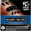 Image de D'Addario NS710 NS Electric Bass/Cello 4/4 Scale, Medium Tension jeu de cordes pour violoncelle/basse électrique